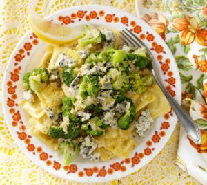 ravioli met citroenbroccoli